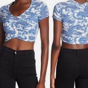 Show Me Your Mumu Antigua Stretch Miami Crop Top